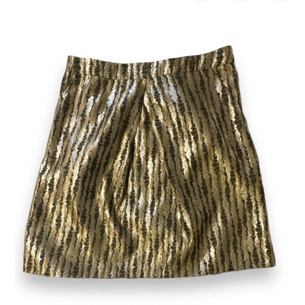 Eloquii Skiry Gold Textured Jacquard Tinsel Fun Fancy Party Plus 22 New w tags